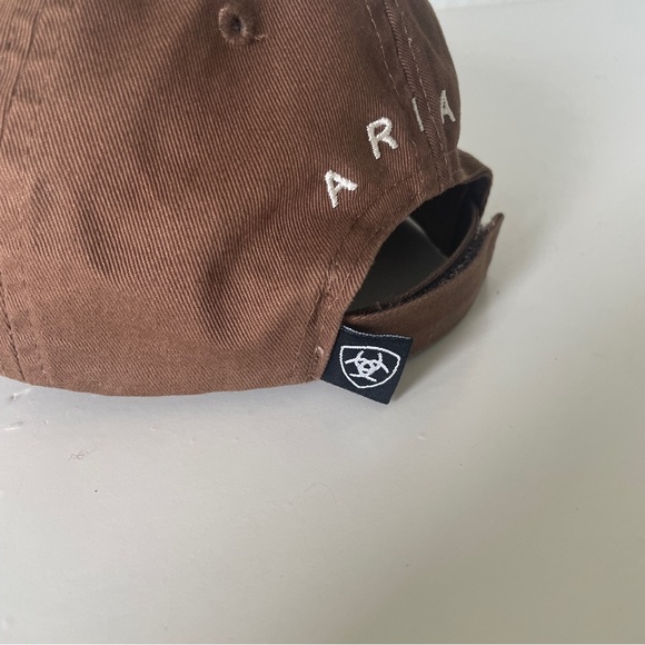 ARIAT Brown and Cream Lace Cap - Picture 4 of 5